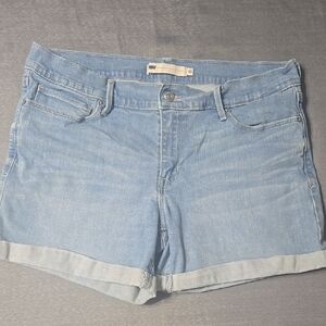 Denim Blue Women's Shorts